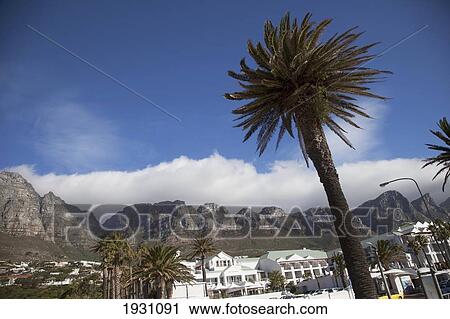 Stock Image - 12 Apostles Landscape Scenes In Camp's Bay; 12 Apostles, Scenes In Camp's Bay, Cape Town, South Africa&#13; &#10. Fotosearch