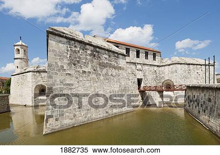 Stock Photography - 16Th Century Castillo De La Real Fuerza; Havana, Cuba. Fotosearch
