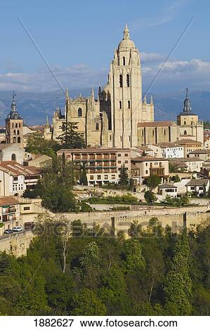 16Th Century Gothic Style Cathedral; Segovia, Segovia Province, Spain View Large Photo Image Stock Photo - 16Th Century Gothic Style Cathedral; Segovia, Segovia Province, Spain. Fotosearch