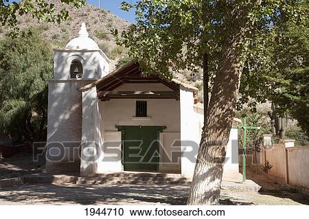 Stock Image - 17th century church, Huacalera, Jujuy, Argentina. Fotosearch