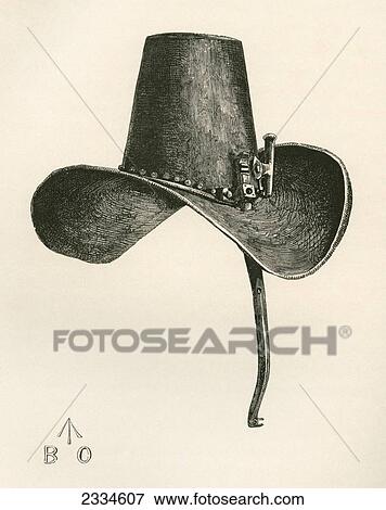 17Th Century Iron Hat With Nose Protection, Worn By Charles I. From The British Army: It's Origins, Progress And Equipment, Published 1868. View Large Photo Image Stock Photo - 17Th Century Iron Hat With Nose Protection, Worn By Charles I. From The British Army: It's Origins, Progress And Equipment, Published 1868.. Fotosearch