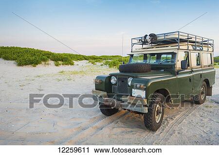 1966 Series 2A Land Rover Safari Wagon, Assateague Island National Seashore; Maryland, United States of America View Large Photo Image Stock Image - 1966 Series 2A Land Rover Safari Wagon, Assateague Island National Seashore; Maryland, United States of America. Fotosearch