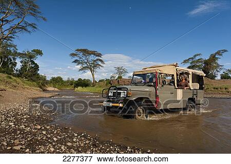 4x4 crossing river, Ol Pejeta Conservancy; Kenya View Large Photo Image Stock Photo - 4x4 crossing river, Ol Pejeta Conservancy; Kenya. Fotosearch