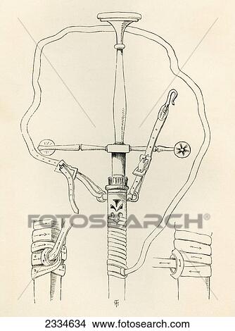 A 15Th Century Sword And Scabbard, Showing The Knotting Of The Belt. From The British Army: It's Origins, Progress And Equipment, Published 1868. View Large Photo Image Picture - A 15Th Century Sword And Scabbard, Showing The Knotting Of The Belt. From The British Army: It's Origins, Progress And Equipment, Published 1868.. Fotosearch
