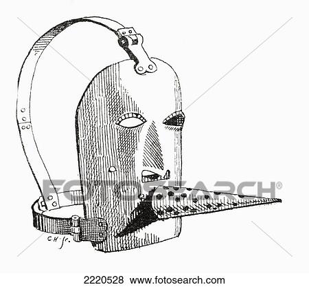 A 17Th Century Brank Or Muzzle. From The Strand Magazine Published 1894. View Large Photo Image Stock Photo - A 17Th Century Brank Or Muzzle. From The Strand Magazine Published 1894.. Fotosearch