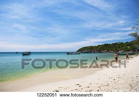 A beautiful day on Serendipity Beach; Sihanoukville, Cambodia View Large Photo Image Stock Image - A beautiful day on Serendipity Beach; Sihanoukville, Cambodia. Fotosearch