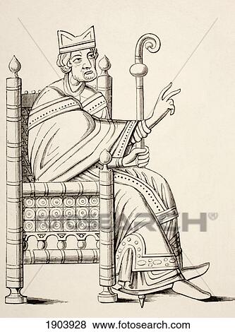 A Bishop Or Abbot Seated In A Chair, Wearing A Mitre And Carrying A Crook, From A Ninth Or Tenth Century Work. From Les Artes Au Moyen Age, Published Paris 1873. View Large Photo Image Stock Photo - A Bishop Or Abbot Seated In A Chair, Wearing A Mitre And Carrying A Crook, From A Ninth Or Tenth Century Work. From Les Artes Au Moyen Age, Published Paris 1873.. Fotosearch