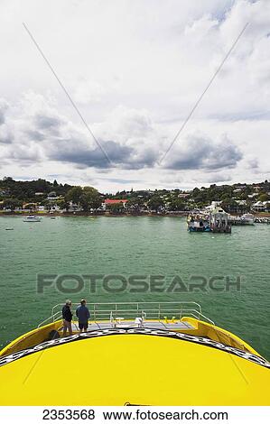 A Boat Cruise From Paihia To Russell; New Zealand View Large Photo Image Stock Photo - A Boat Cruise From Paihia To Russell; New Zealand. Fotosearch