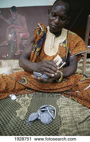 A 'bokonon' (Or Voodoo Fortune Teller) View Large Photo Image Stock Image - A 'bokonon' (Or Voodoo Fortune Teller). Fotosearch