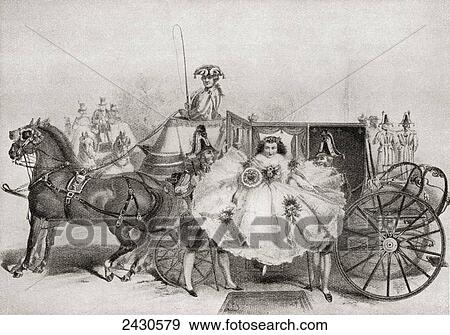 A bride arriving at her wedding in 1859. From Illustrierte Sittengeschichte vom Mittelalter bis zur Gegenwart by Eduard Fuchs, published 1909. View Large Photo Image Stock Photo - A bride arriving at her wedding in 1859. From Illustrierte Sittengeschichte vom Mittelalter bis zur Gegenwart by Eduard Fuchs, published 1909.. Fotosearch