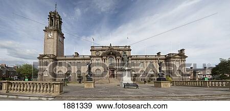 Stock Photo - A Building In South Shields, Tyne And Wear, England; Tyne And Wear, England. Fotosearch