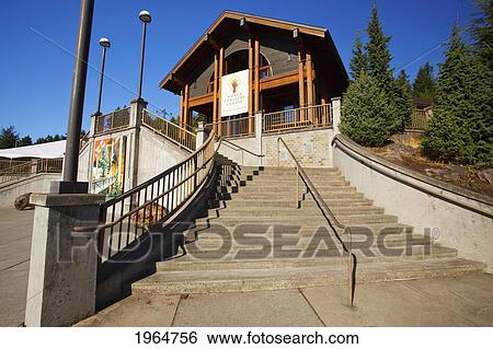 A Building In The World Forestry Center; Portland Oregon United States Of America View Large Photo Image Stock Photograph - A Building In The World Forestry Center; Portland Oregon United States Of America. Fotosearch