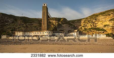 Stock Image - A Building On The Waterfront; South Shields, Tyne And Wear, England. Fotosearch