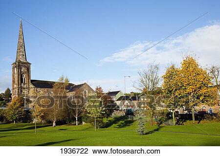 A Church And Houses; Fermoy County Cork Ireland View Large Photo Image Stock Image - A Church And Houses; Fermoy County Cork Ireland. Fotosearch