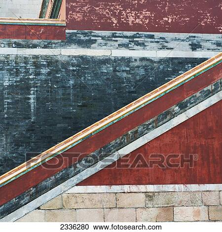 A Colourful Weathered Painted Wall; Beijing, China View Large Photo Image Stock Image - A Colourful Weathered Painted Wall; Beijing, China. Fotosearch