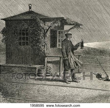 A French Pointsman In The Late 19Th Century. From French Pictures By The Rev. Samuel G. Green, Published 1878. View Large Photo Image Stock Photography - A French Pointsman In The Late 19Th Century. From French Pictures By The Rev. Samuel G. Green, Published 1878.. Fotosearch