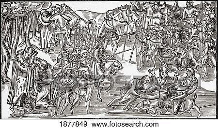 A Friar Encouraging An Irish Thief To Rebel Against Queen Elizabeth I. After John Derricke's The Image Of Ireland. From The Book Short History Of The English People By J. R. Green, Published London 1893. View Large Photo Image Stock Photo - A Friar Encouraging An Irish Thief To Rebel Against Queen Elizabeth I. After John Derricke's The Image Of Ireland. From The Book Short History Of The English People By J. R. Green, Published London 1893.. Fotosearch