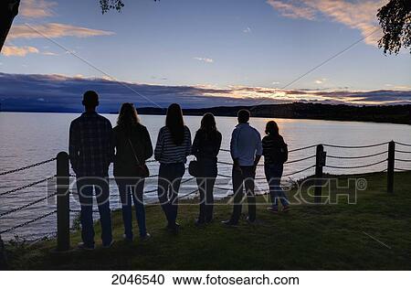 A Group Of Friends View Lake Taupo; Taupo New Zealand View Large Photo Image Stock Image - A Group Of Friends View Lake Taupo; Taupo New Zealand. Fotosearch