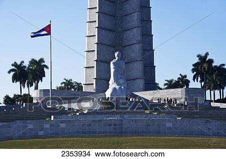 A Group Of People At The Base Of Memorial Jose Marti Monument In Plaza De La Revolucion; Havana, Artemisa, Cuba View Large Photo Image Picture - A Group Of People At The Base Of Memorial Jose Marti Monument In Plaza De La Revolucion; Havana, Artemisa, Cuba. Fotosearch