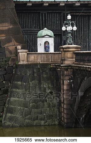 A Guard On Duty At The Imperial Palace; Tokyo, Japan View Large Photo Image Stock Photography - A Guard On Duty At The Imperial Palace; Tokyo, Japan. Fotosearch