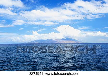 A hawaiian island in the distance; Hawaii, United States of America View Large Photo Image Stock Image - A hawaiian island in the distance; Hawaii, United States of America. Fotosearch