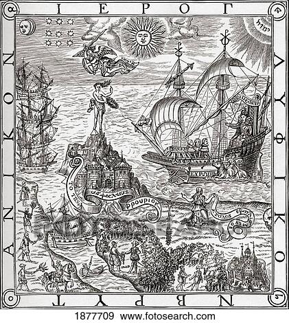 A Hieroglyphic Of Britain, After The Frontispiece To John Dee's Arte Of Navigation, 1577. From The Book Short History Of The English People By J. R. Green, Published London 1893. View Large Photo Image Stock Photo - A Hieroglyphic Of Britain, After The Frontispiece To John Dee's Arte Of Navigation, 1577. From The Book Short History Of The English People By J. R. Green, Published London 1893.. Fotosearch