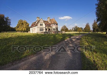 A Large House On The Side Of A Road; Studley North Yorkshire England View Large Photo Image Picture - A Large House On The Side Of A Road; Studley North Yorkshire England. Fotosearch