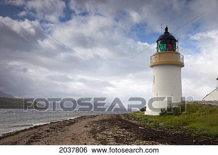 A Lighthouse Along The Coast; Ardgour Argyll Scotland View Large Photo Image Stock Photograph - A Lighthouse Along The Coast; Ardgour Argyll Scotland. Fotosearch