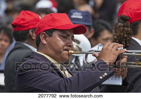A Music Band Plays Funeral Marches During The Procession Of The Holy Cross On Good Friday In Antigua Guatemala, Sacatep View Large Photo Image Stock Image - A Music Band Plays Funeral Marches During The Procession Of The Holy Cross On Good Friday In Antigua Guatemala, Sacatep. Fotosearch