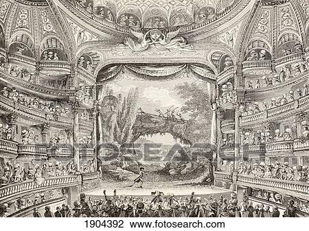 Stock Image - A Performance In The Th. Fotosearch