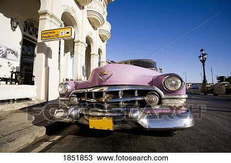 A Pink Car Parked On The Street View Large Photo Image Stock Image - A Pink Car Parked On The Street. Fotosearch