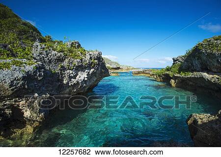 A popular swimming spot on Niue Island; Niue View Large Photo Image Stock Image - A popular swimming spot on Niue Island; Niue. Fotosearch