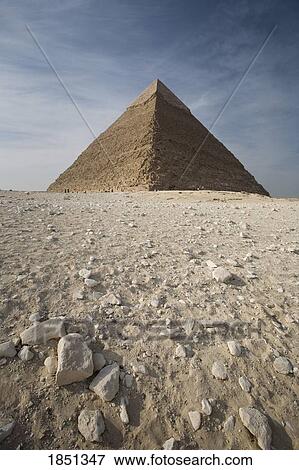A Pyramid In The Desert View Large Photo Image Stock Photo - A Pyramid In The Desert. Fotosearch