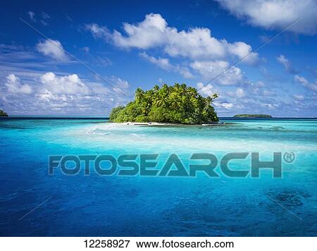 A remote island; Marshall Islands View Large Photo Image Stock Photo - A remote island; Marshall Islands. Fotosearch