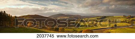 A Road Winding Through An Autumn Coloured Landscape; Scots View Scottish Borders Scotland View Large Photo Image Stock Photography - A Road Winding Through An Autumn Coloured Landscape; Scots View Scottish Borders Scotland. Fotosearch