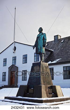 A statue of Hannes Porour Petursson Hafstein in Reykjavik, Iceland View Large Photo Image Stock Image - A statue of Hannes Porour Petursson Hafstein in Reykjavik, Iceland. Fotosearch