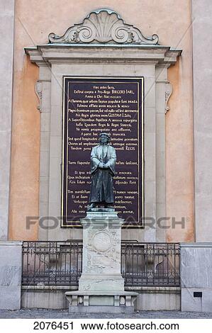 A Statue Of Olof Persson In Front Of A Plaque; Stockholm Sweden View Large Photo Image Stock Image - A Statue Of Olof Persson In Front Of A Plaque; Stockholm Sweden. Fotosearch