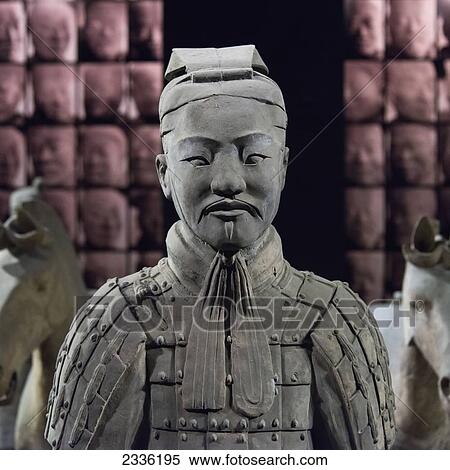 A Statue On Display At The Shaanxi History Museum; Xi'an, Shaanxi, China View Large Photo Image Stock Photography - A Statue On Display At The Shaanxi History Museum; Xi'an, Shaanxi, China. Fotosearch