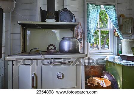 A Summer Kitchen At Mennonite Heritage Village; Steinbach, Manitoba, Canada View Large Photo Image Stock Photo - A Summer Kitchen At Mennonite Heritage Village; Steinbach, Manitoba, Canada. Fotosearch