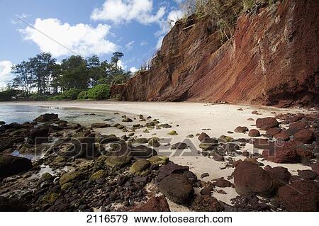 A sunny view of Koki Beach on a calm day. View Large Photo Image Stock Photo - A sunny view of Koki Beach on a calm day.. Fotosearch