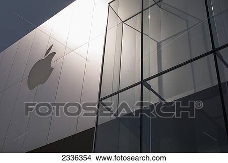 A Technology Logo On The Side Of A Modern Building In Sanlitun Village; Beijing, China View Large Photo Image Picture - A Technology Logo On The Side Of A Modern Building In Sanlitun Village; Beijing, China. Fotosearch