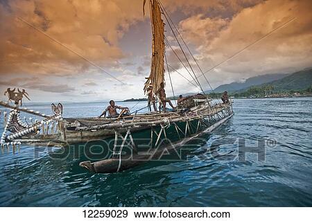 A traditional sailing vessel; Alotau, Milne Bay, Papua New Guinea View Large Photo Image Stock Photo - A traditional sailing vessel; Alotau, Milne Bay, Papua New Guinea. Fotosearch