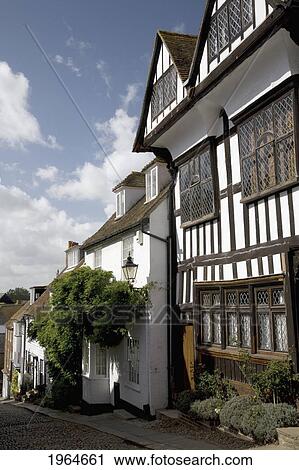A Tudor Style House On A Cobbled Street; Rye Sussex England View Large Photo Image Stock Image - A Tudor Style House On A Cobbled Street; Rye Sussex England. Fotosearch