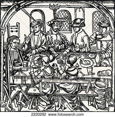 A Tudor Tavern. From The Streets Of London Through The Centuries. View Large Photo Image Stock Image - A Tudor Tavern. From The Streets Of London Through The Centuries.. Fotosearch