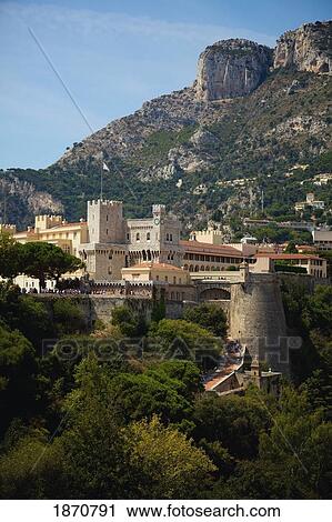 A View Of Monaco-Ville; Monaco View Large Photo Image Stock Image - A View Of Monaco-Ville; Monaco. Fotosearch