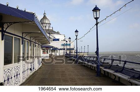A Walkway On The Pier; Eastbourne Sussex England View Large Photo Image Picture - A Walkway On The Pier; Eastbourne Sussex England. Fotosearch