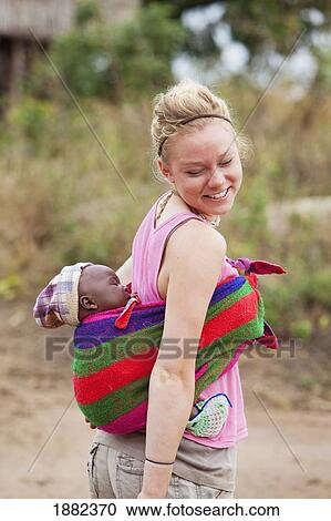 african baby sling