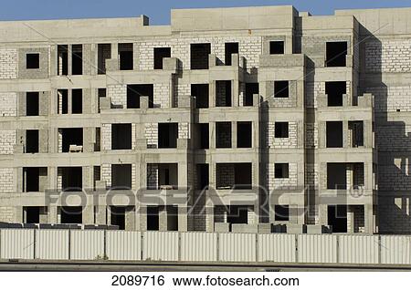 Stock Photograph - Abandoned Construction Site, Dubai, Uae. Fotosearch