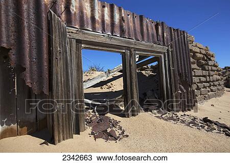 Abandoned House Full Of Sand; Kolmanskop Ghost Town, Namibia View Large Photo Image Stock Image - Abandoned House Full Of Sand; Kolmanskop Ghost Town, Namibia. Fotosearch