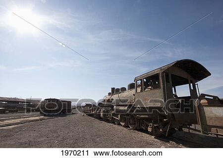 Abandoned Steam Locomotive At The Baquedano Railway Museum, Antofagasta Region, Chile View Large Photo Image Stock Image - Abandoned Steam Locomotive At The Baquedano Railway Museum, Antofagasta Region, Chile. Fotosearch